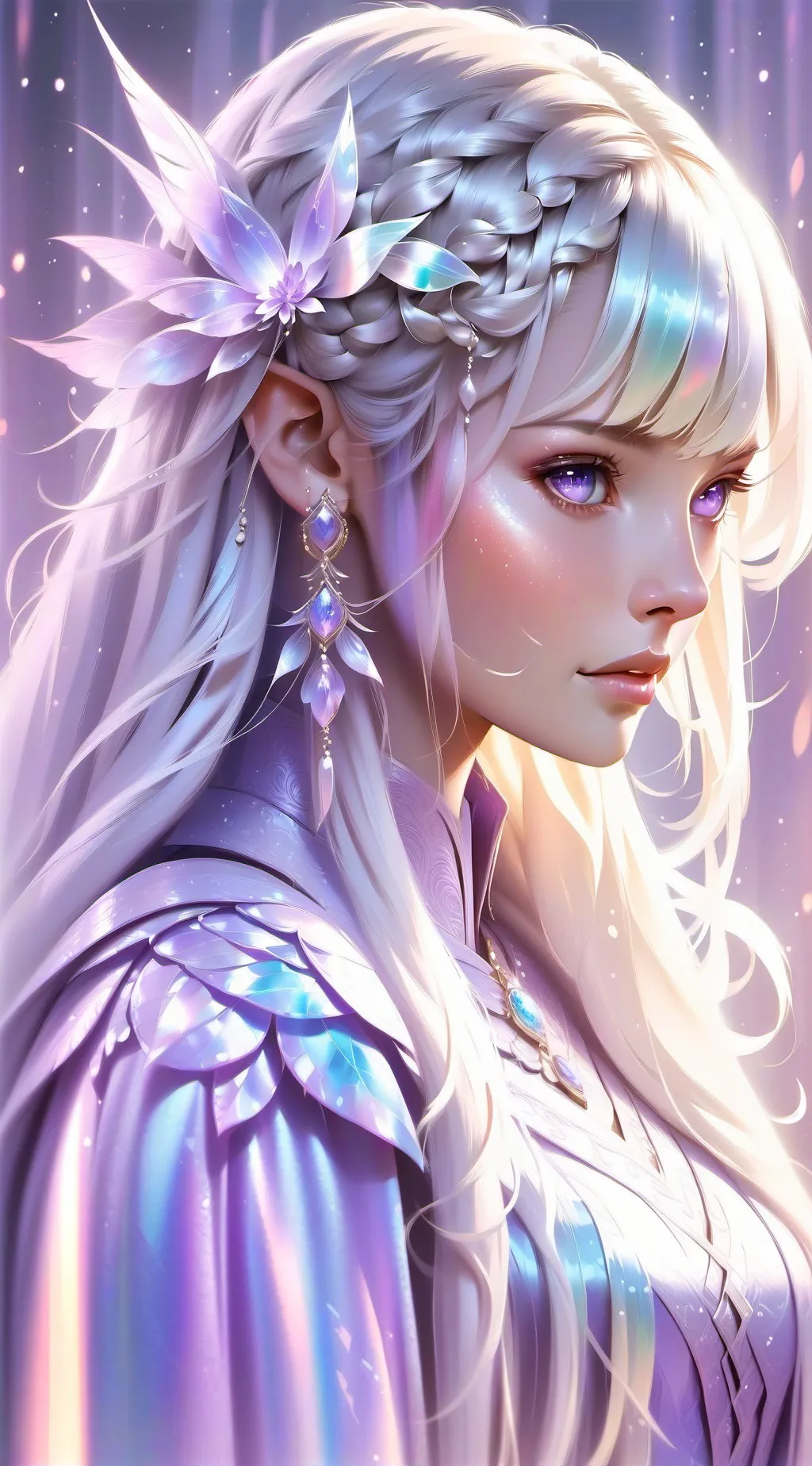 ai character: popular girl background