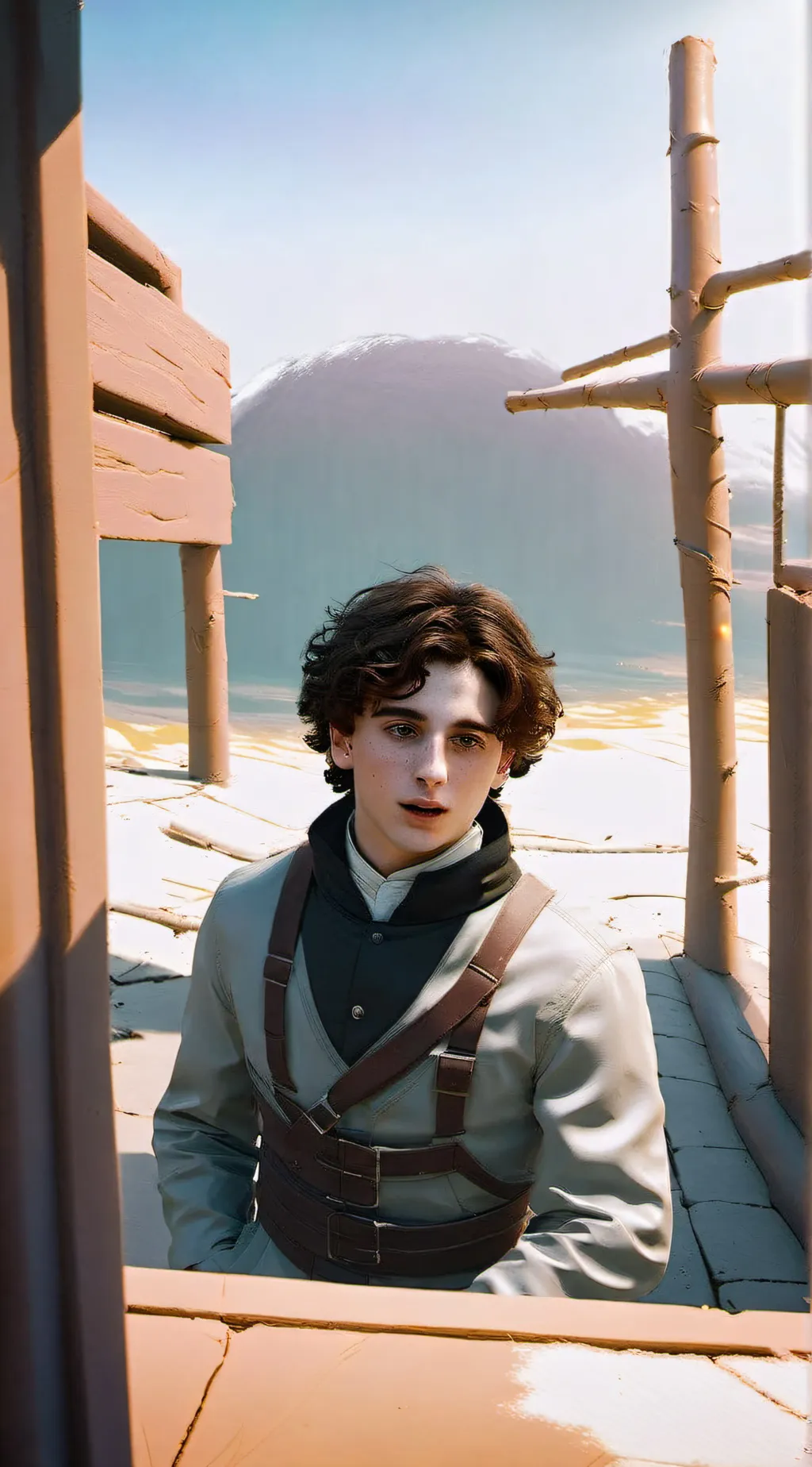 ai character: Regulas black  background