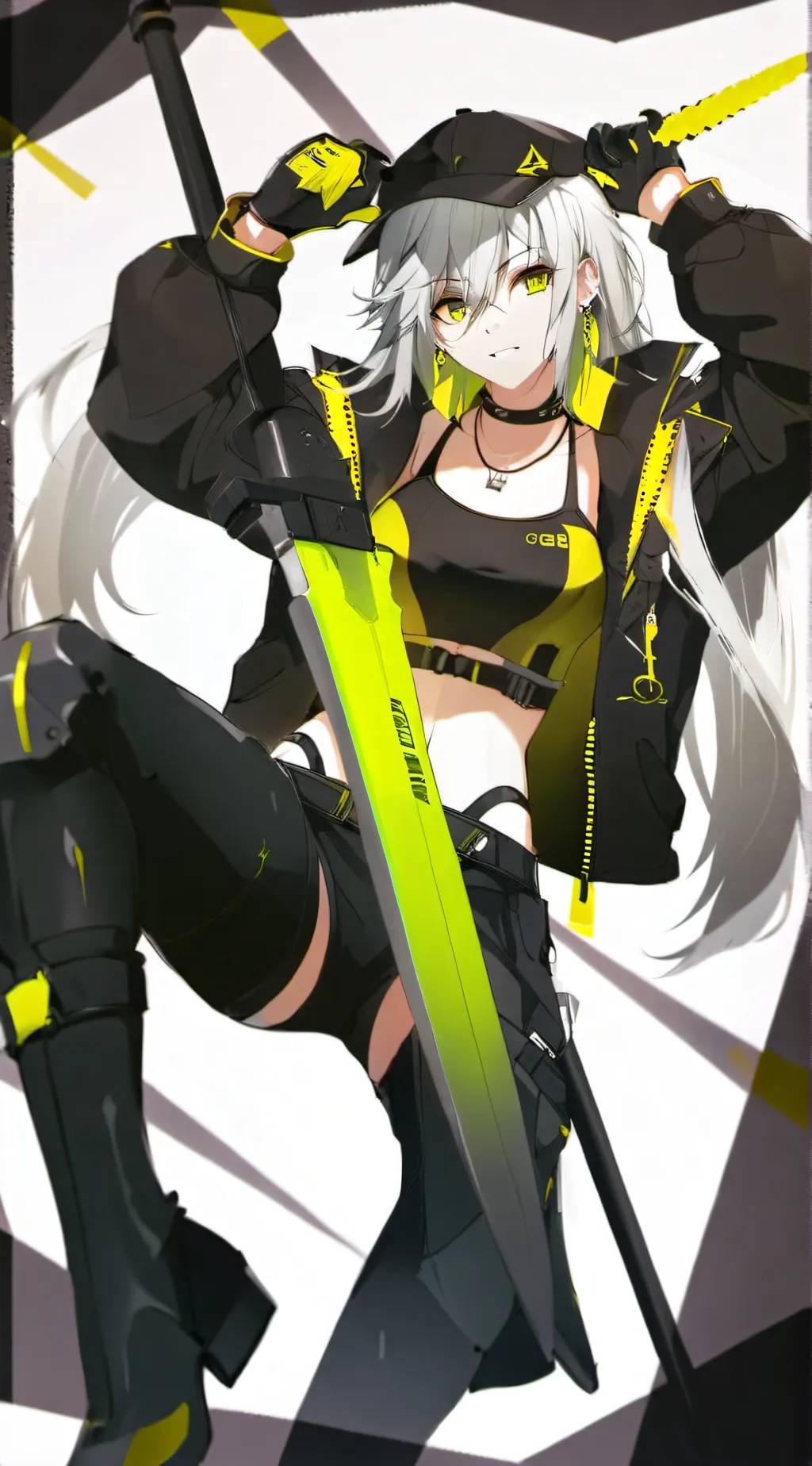 ai character: Anby Demara (ZZZ) background