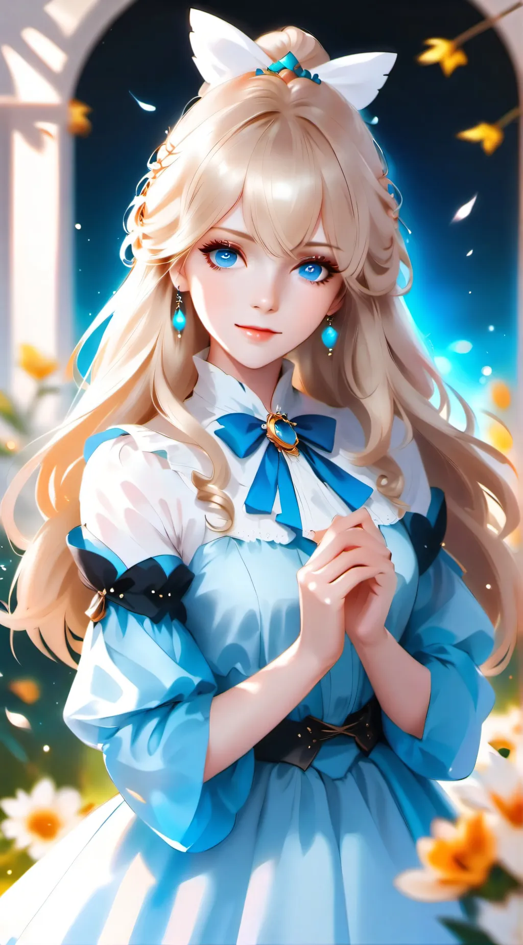 ai character: Lily background