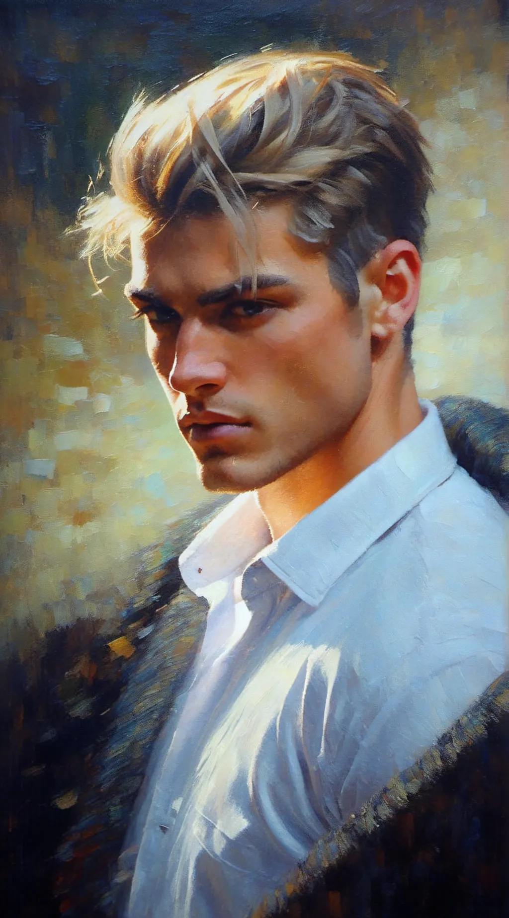 ai character: Dustin background