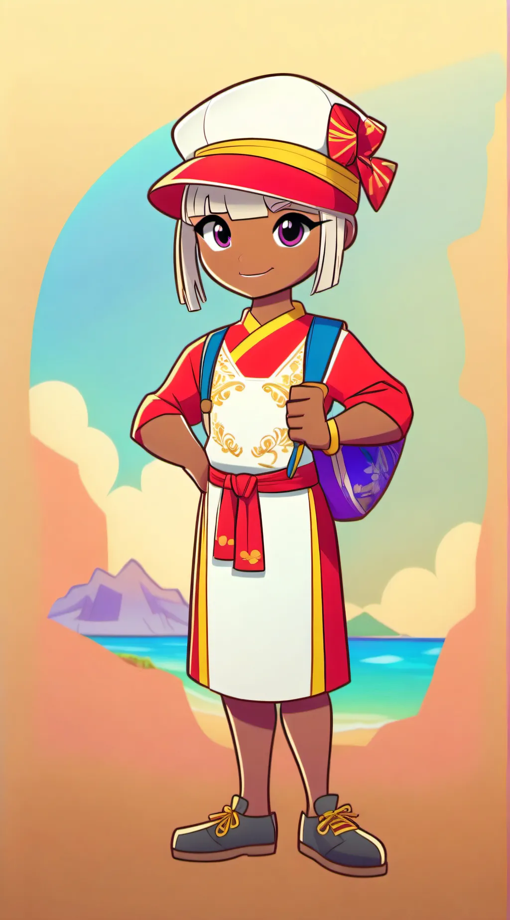 ai character: Philippines  background