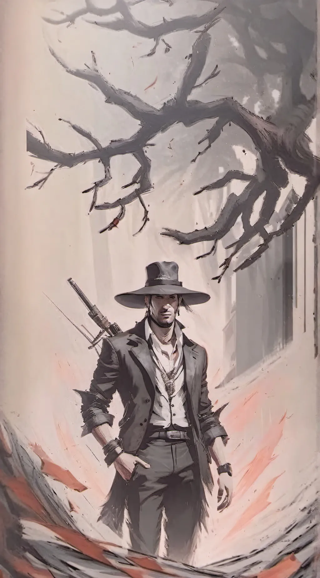 ai character: ganster background