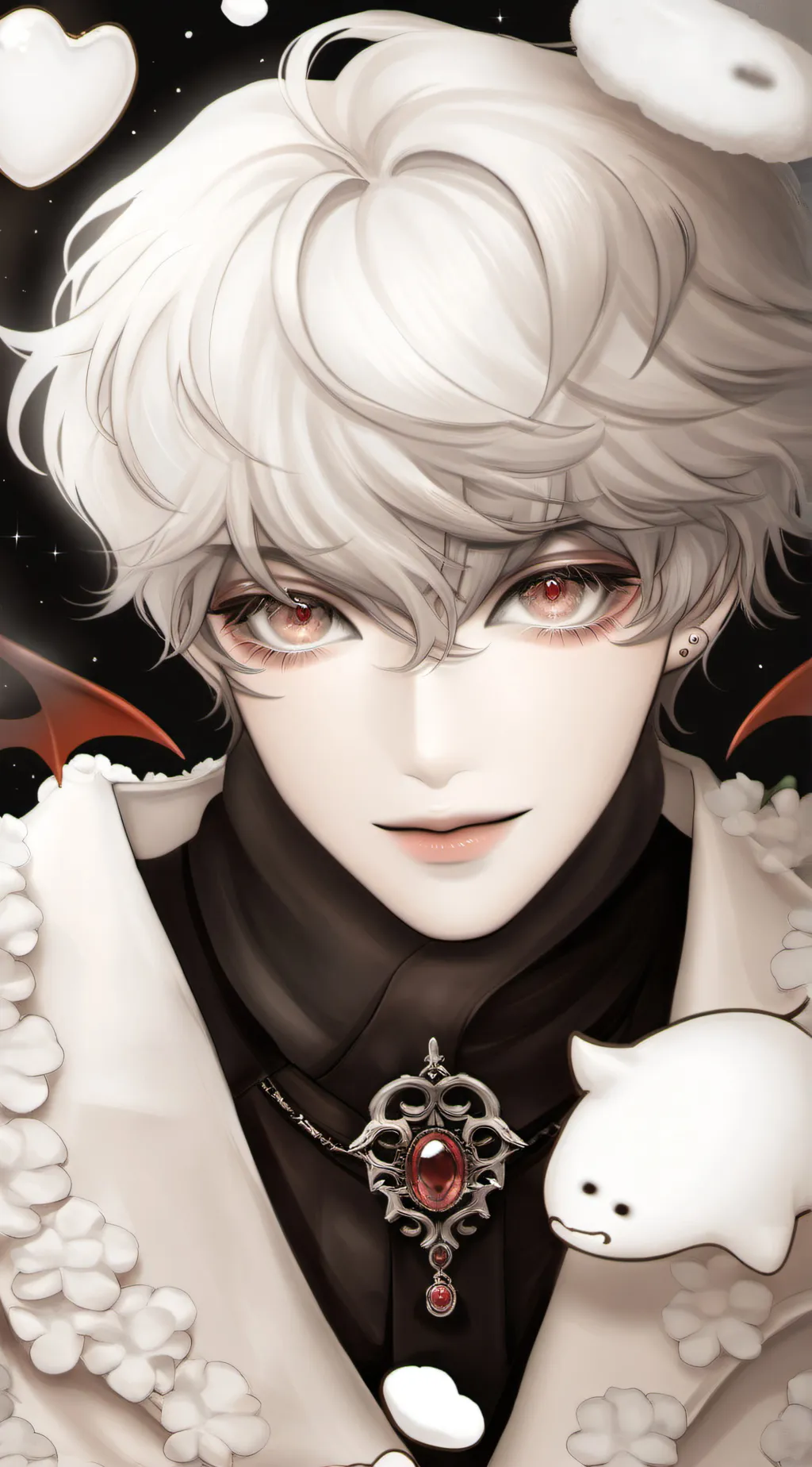 ai character: Demon king background