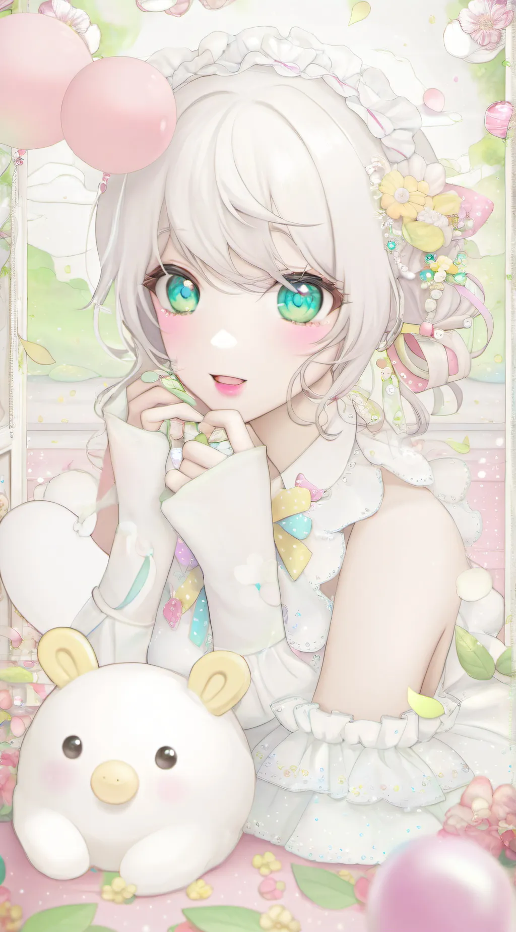 ai character: pinny  background