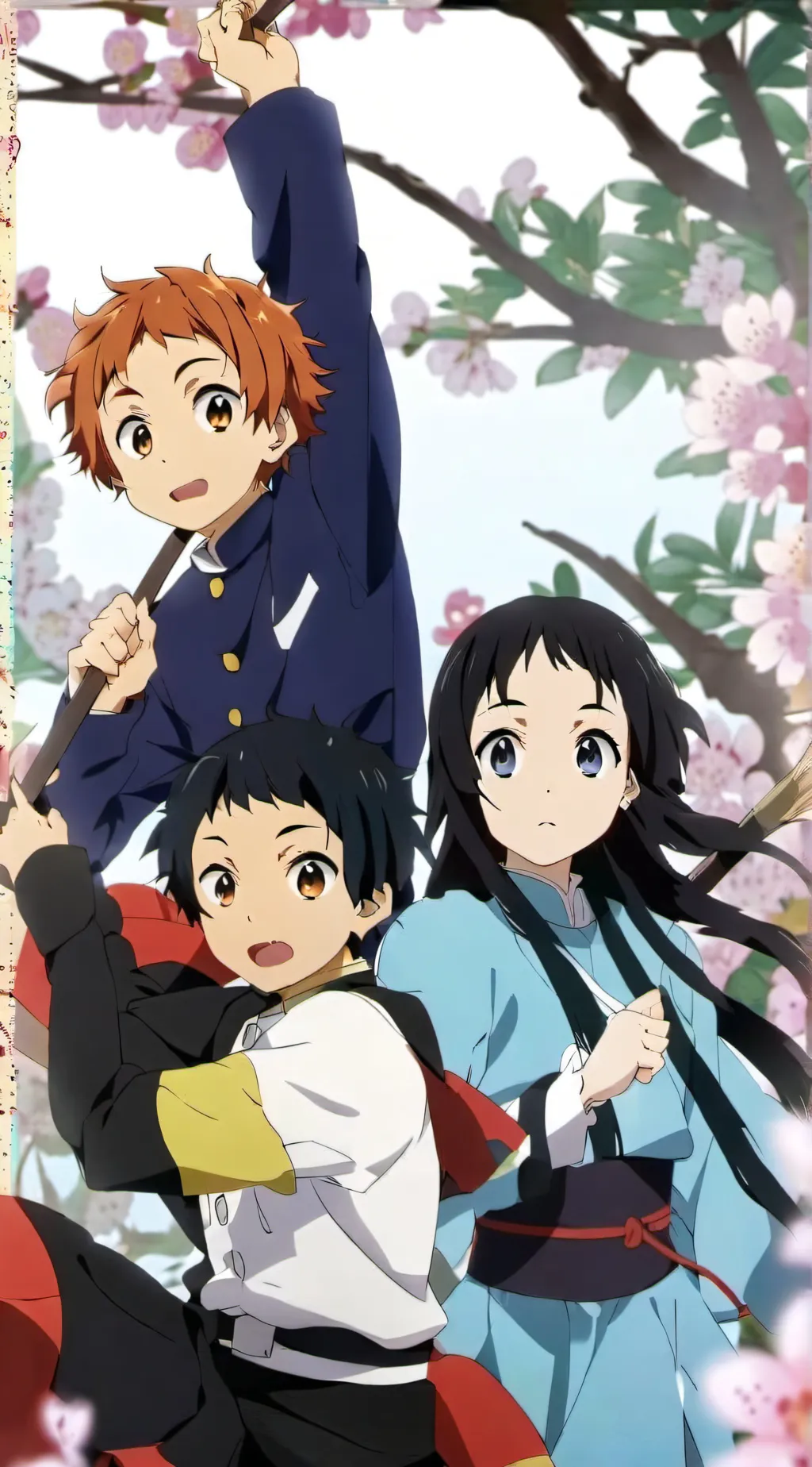 ai character: Demon slayer  background