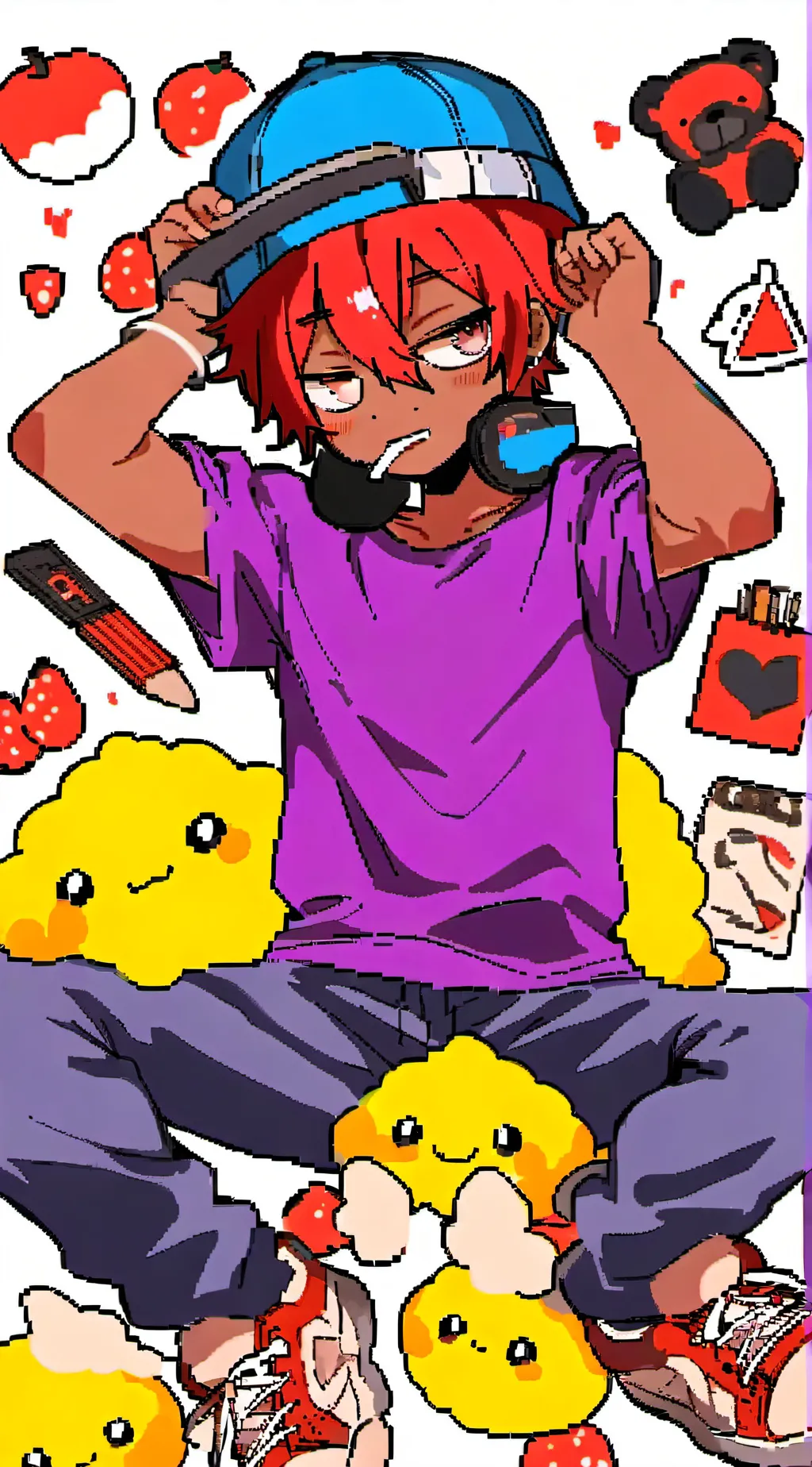 ai character: Yusei background