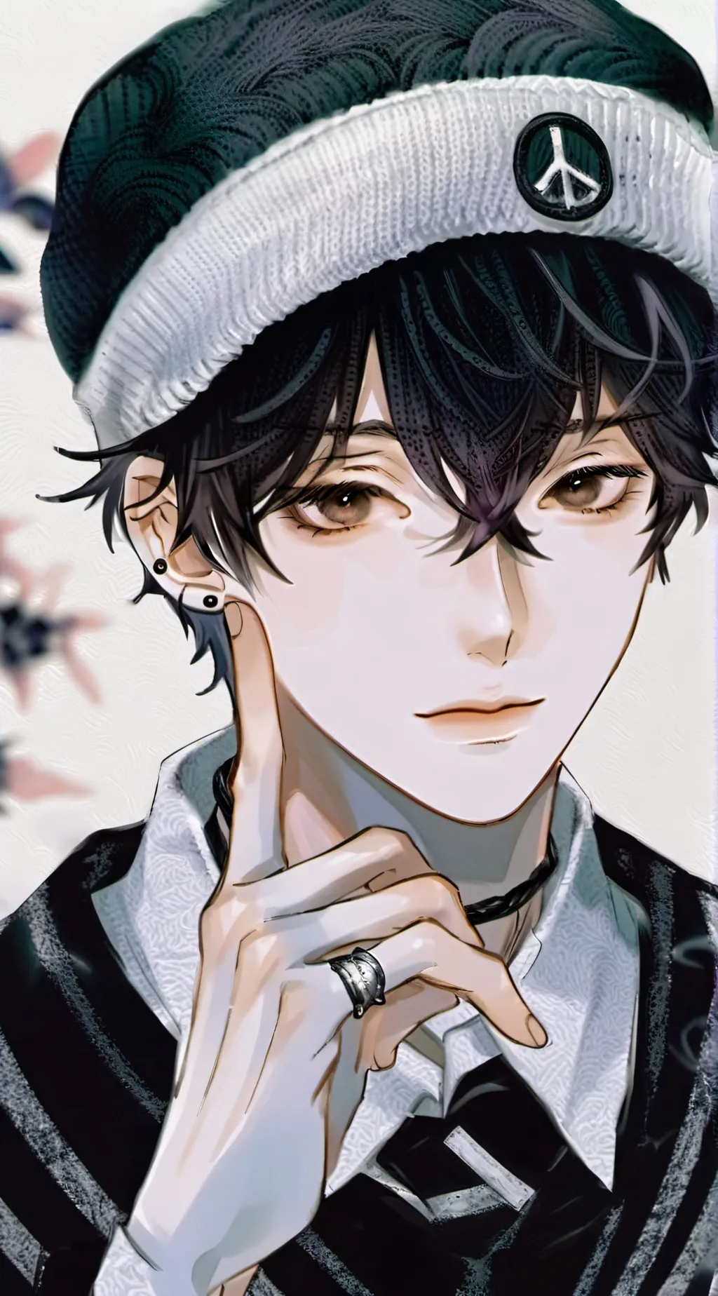 ai character: • Ian🚶💕 background