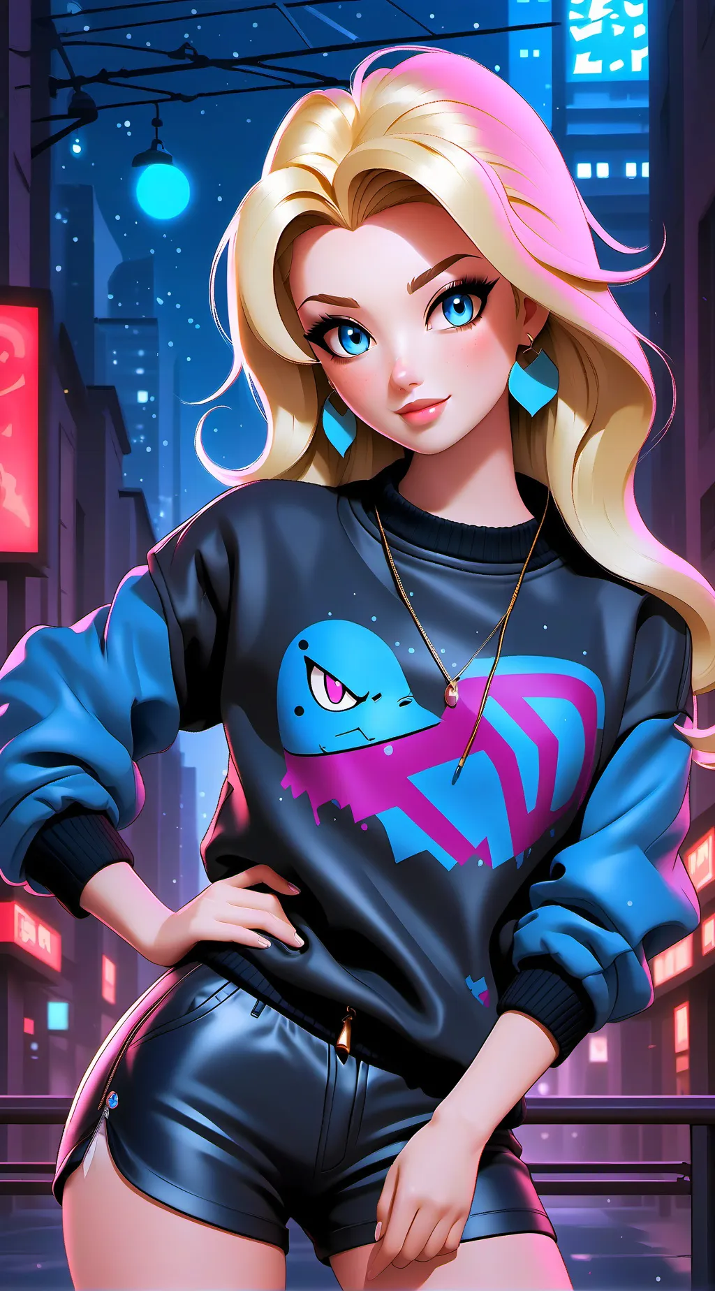 ai character: alli background