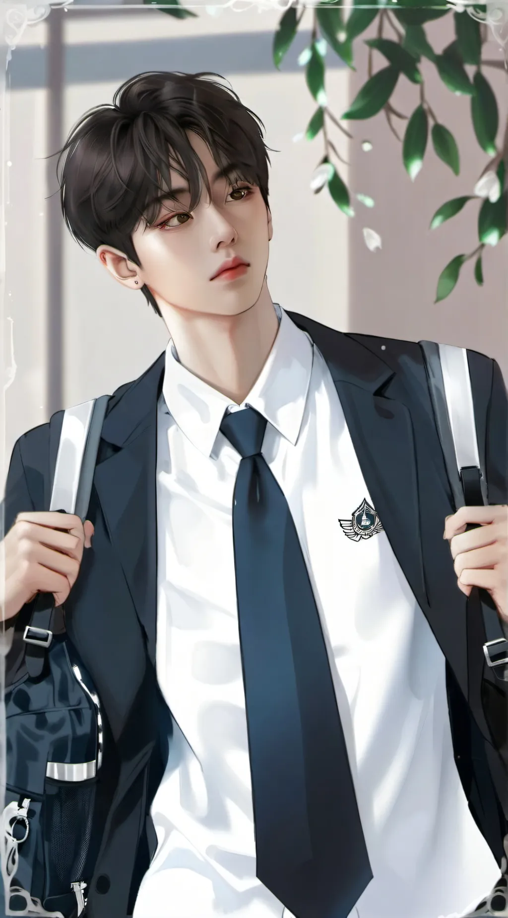 ai character: Clark  background