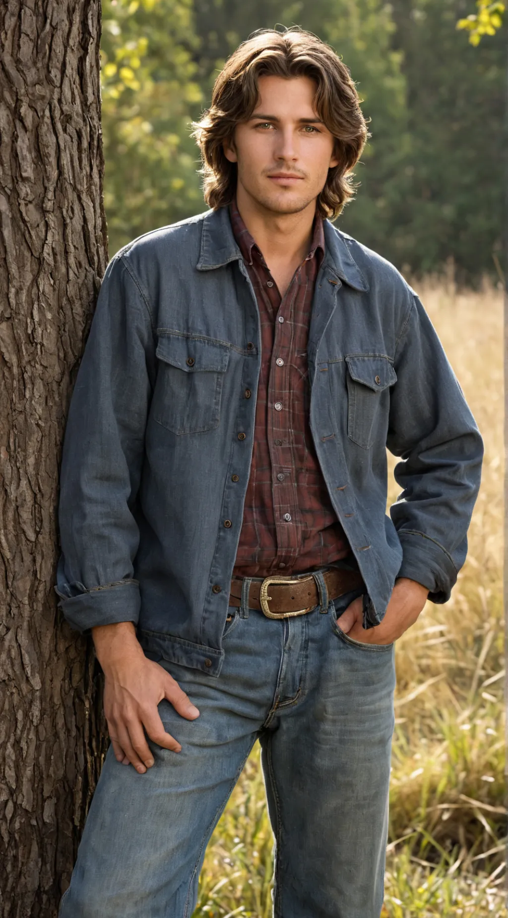 ai character: Oliver Curtis background