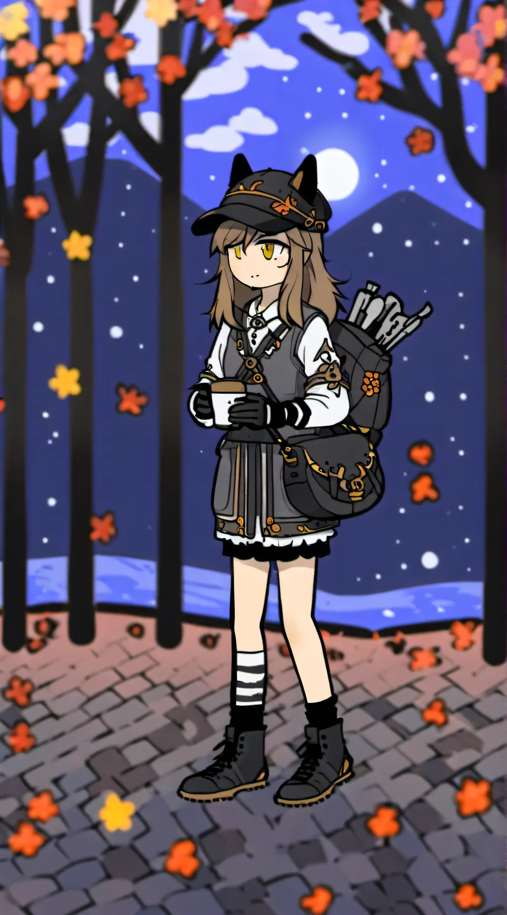 ai character: Melosch background