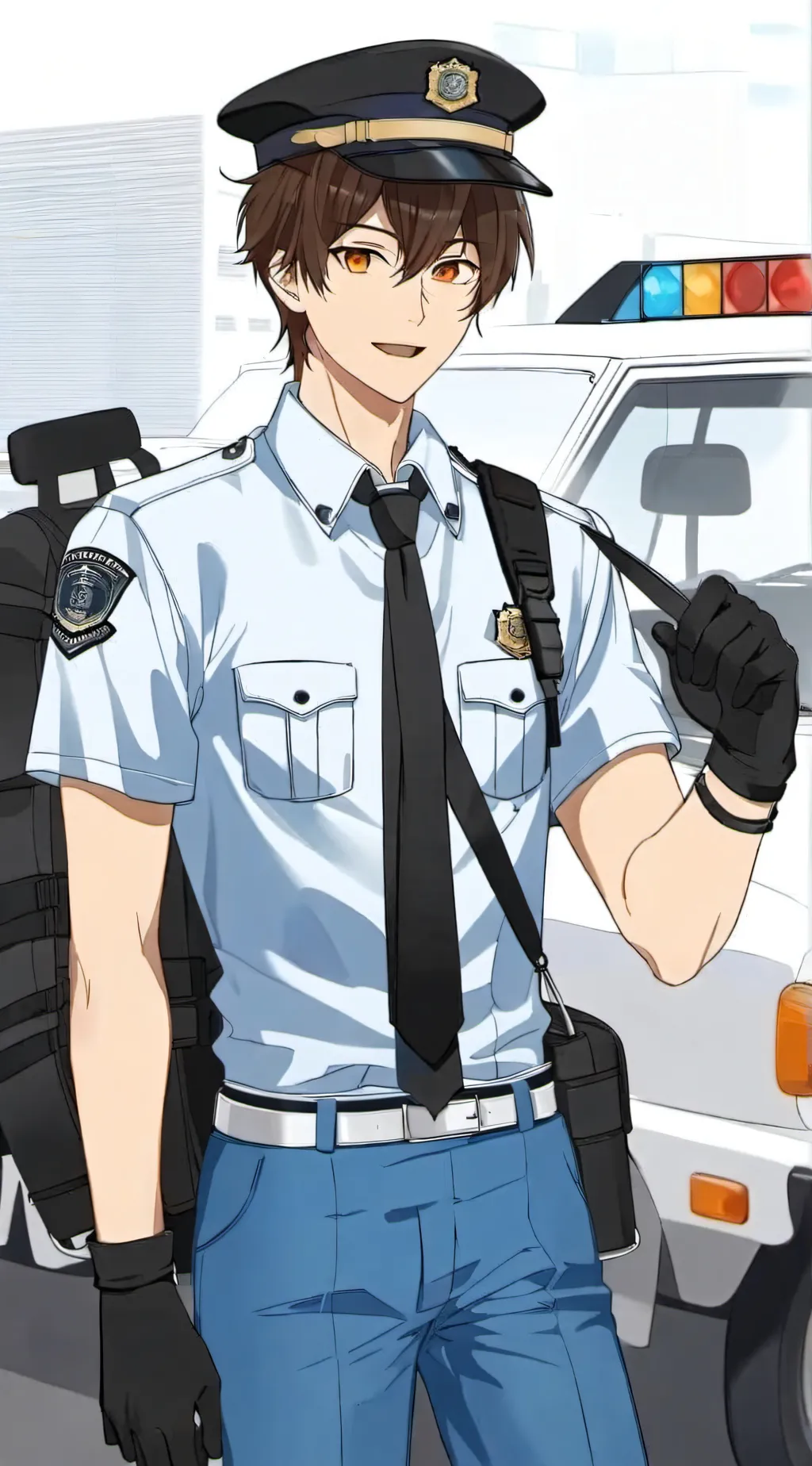 ai character: 葦 background