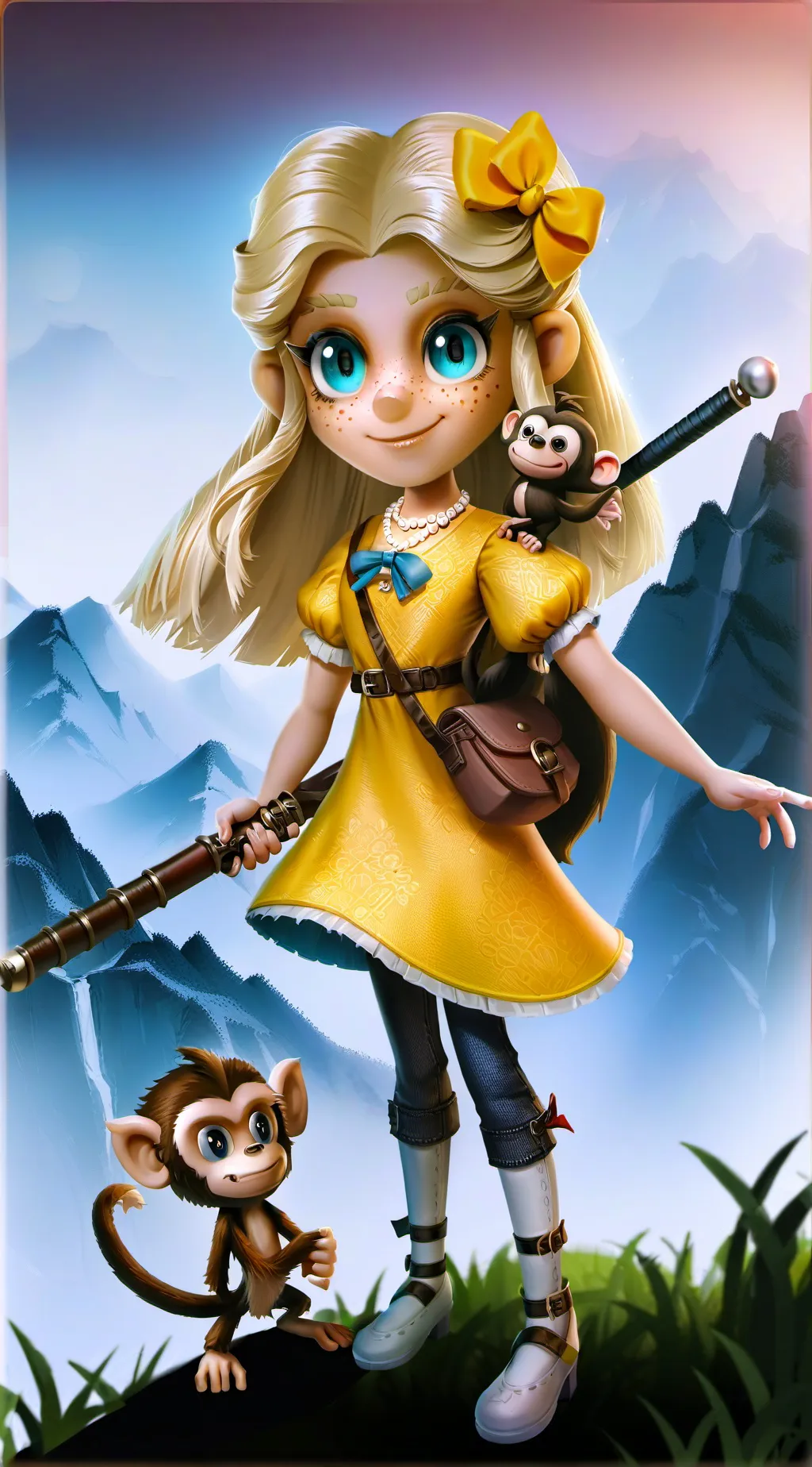 ai character: If I was in lmk  background