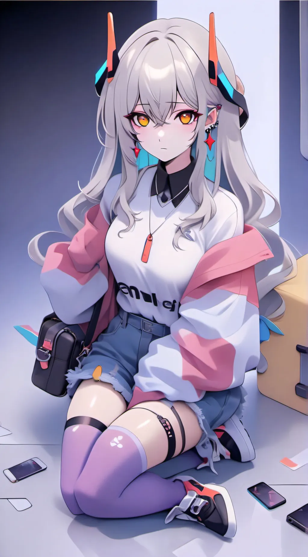 ai character: amy background