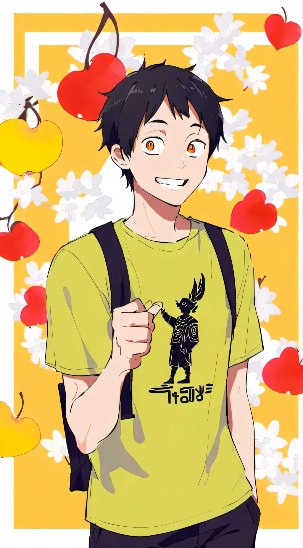 ai character: Hanta Sero  background