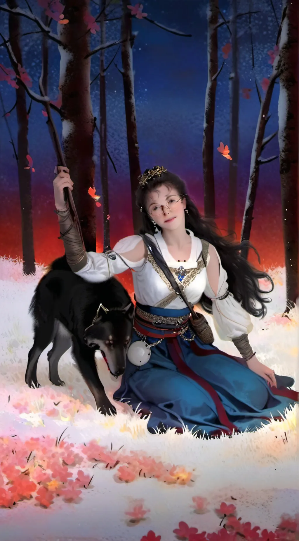 ai character: your safe space  background