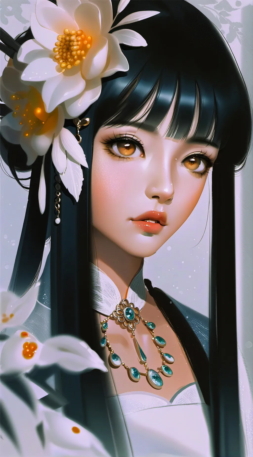 ai character: June ur gf background