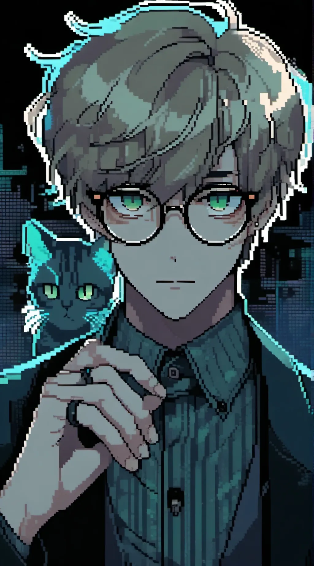 ai character: ☆-Noah-☆ background