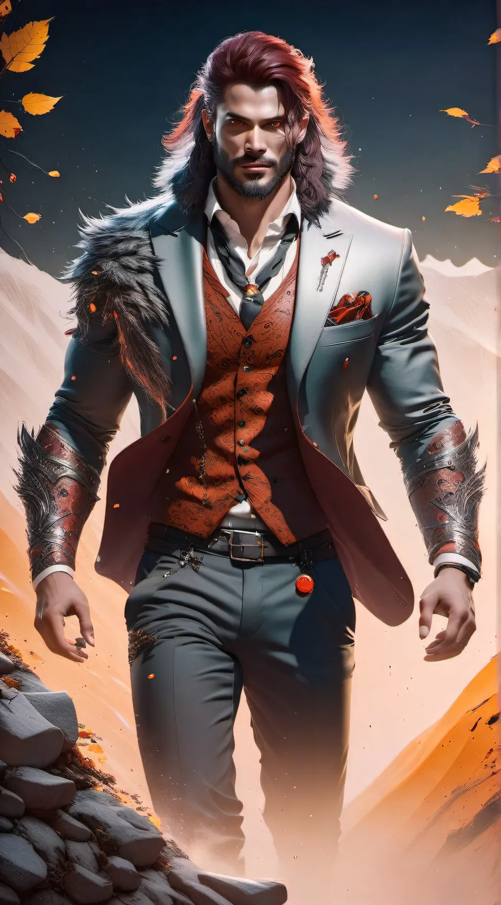 ai character: Rolf Nighthawk  background