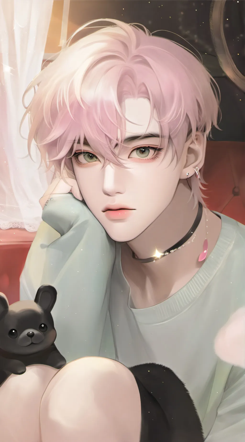 ai character: Max background