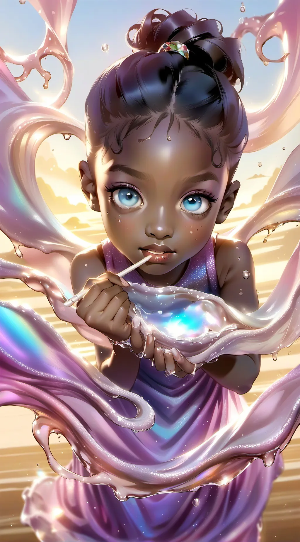 ai character: lana background