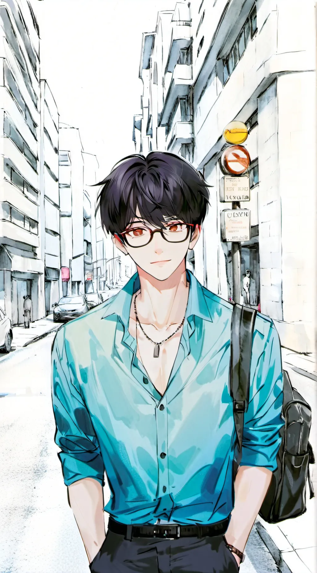 ai character: Noah background