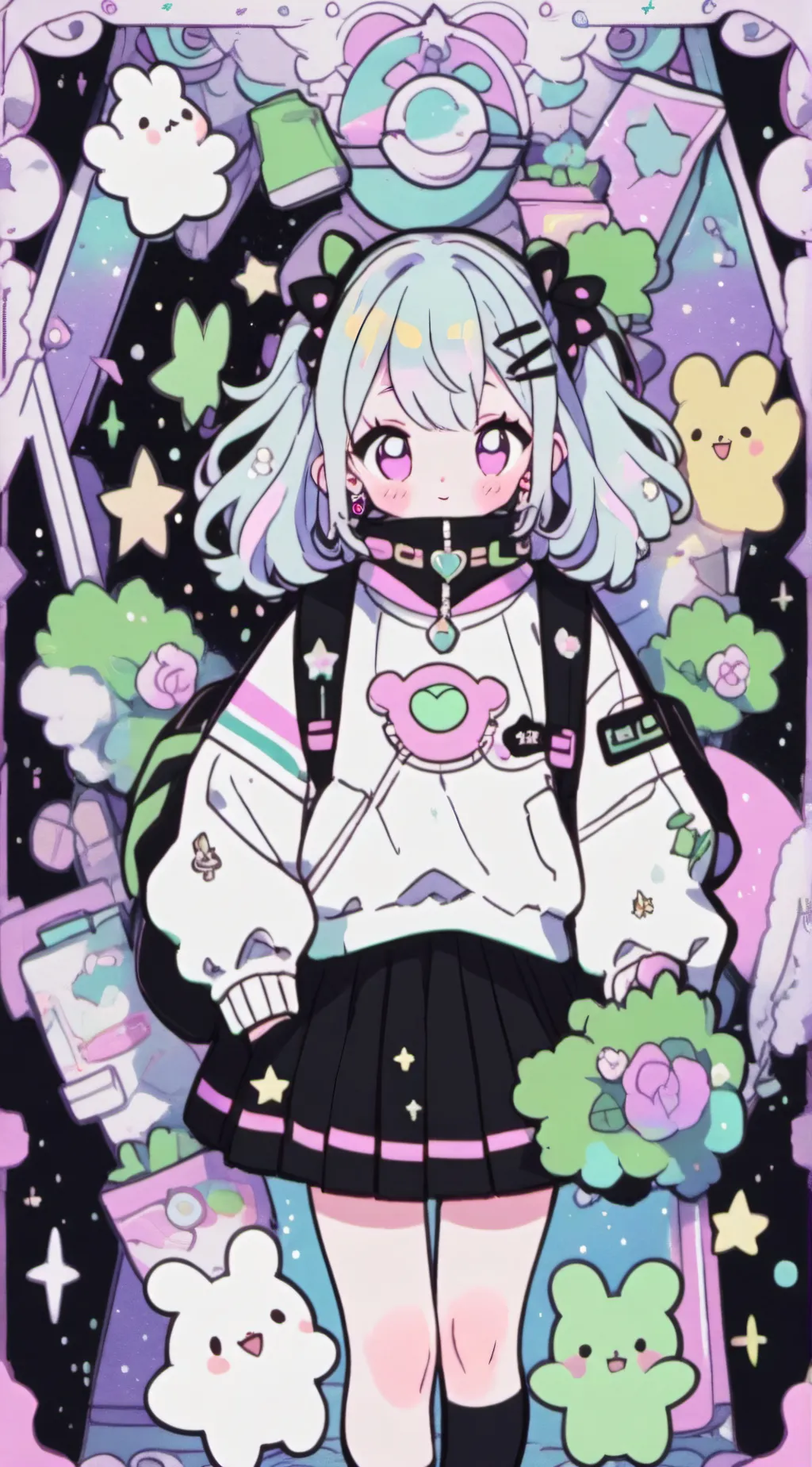 ai character: kinitopet background