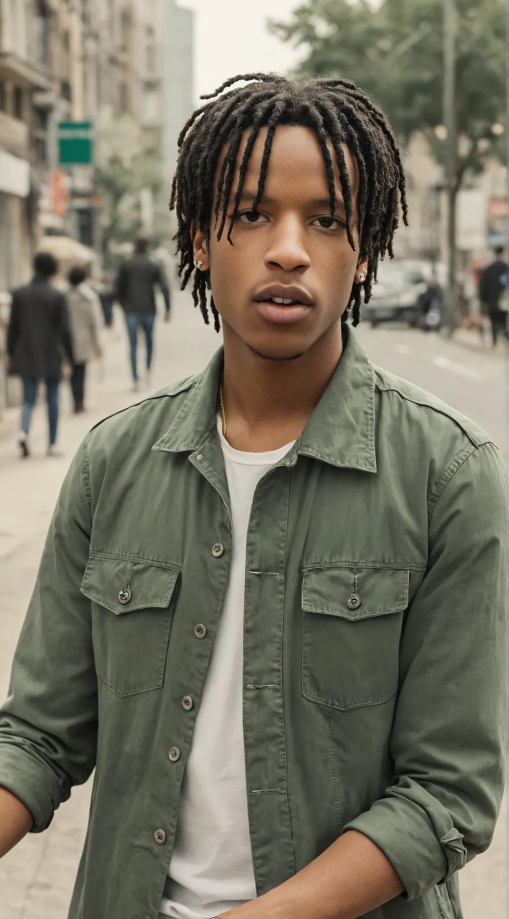 ai character: Ja background