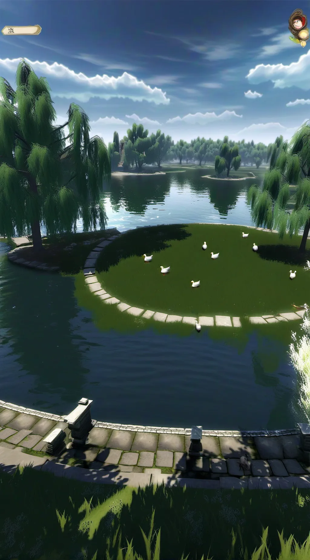 ai character: bestie with bonten background