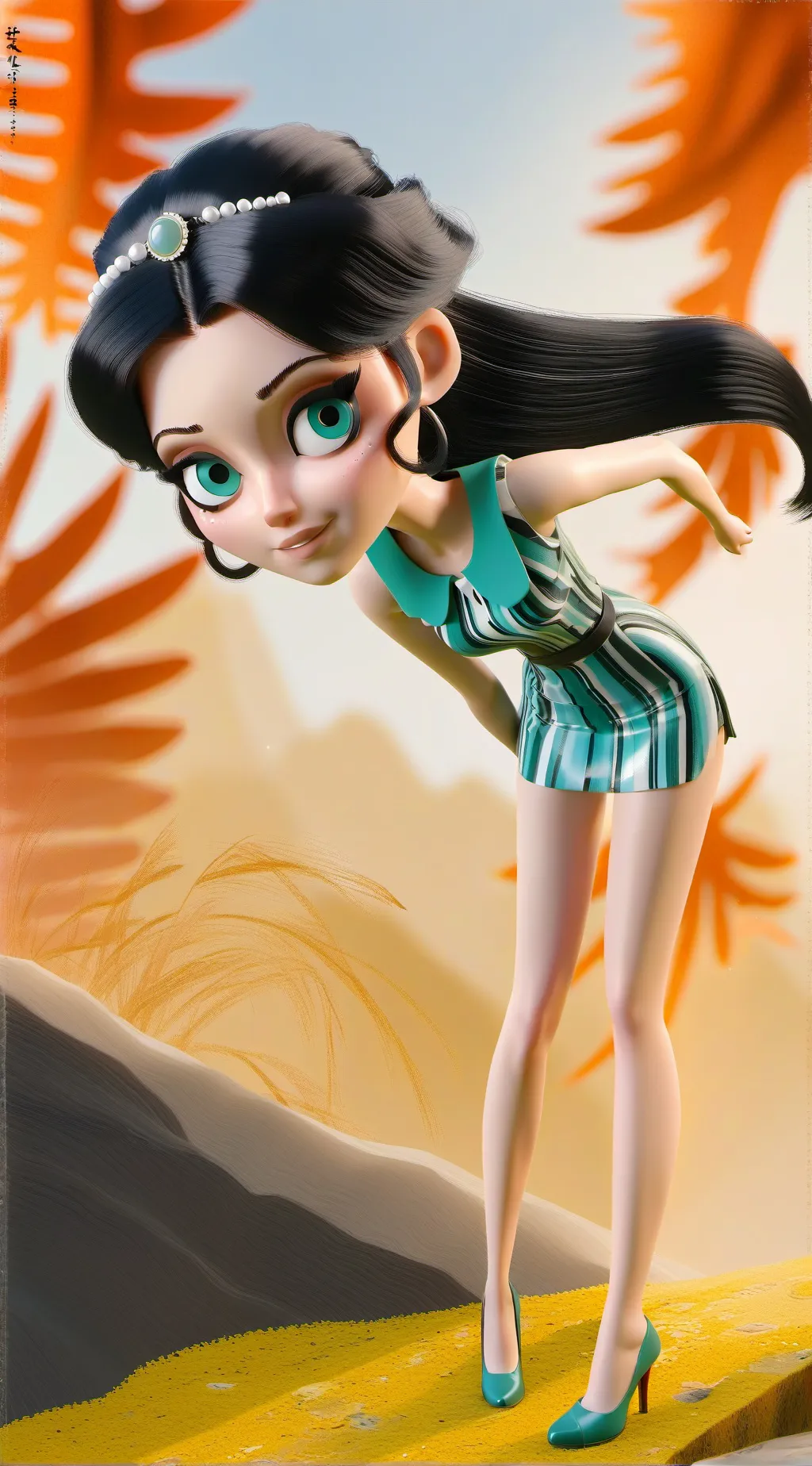 ai character: My fart background