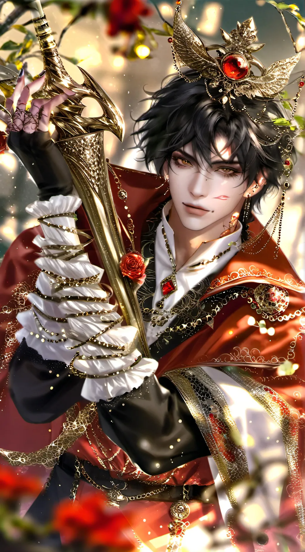 ai character: leo background