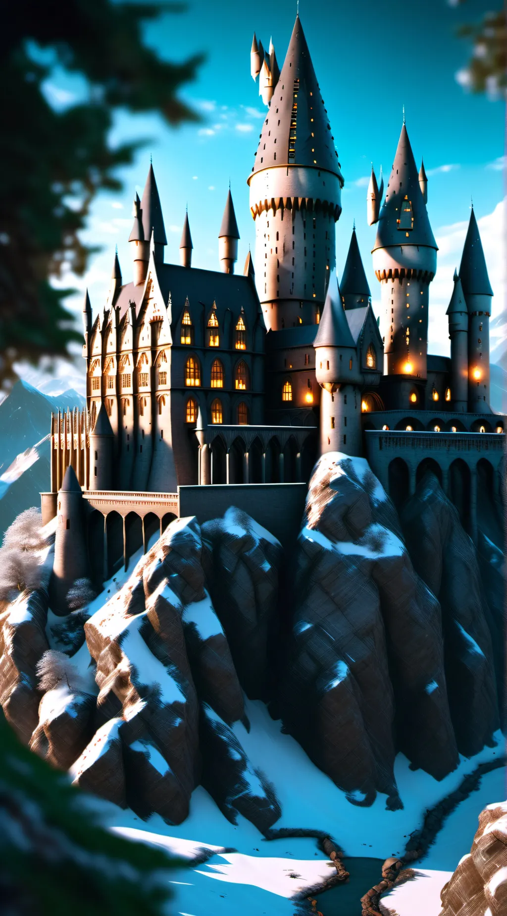 ai character: Hogwarts gc background