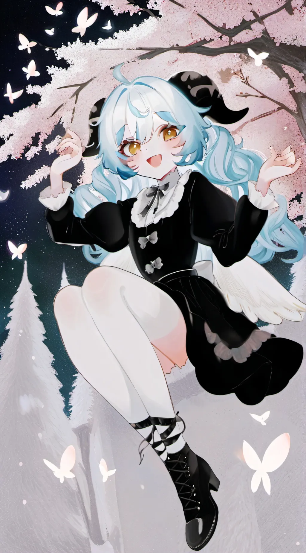 ai character: •• Sakura •• background