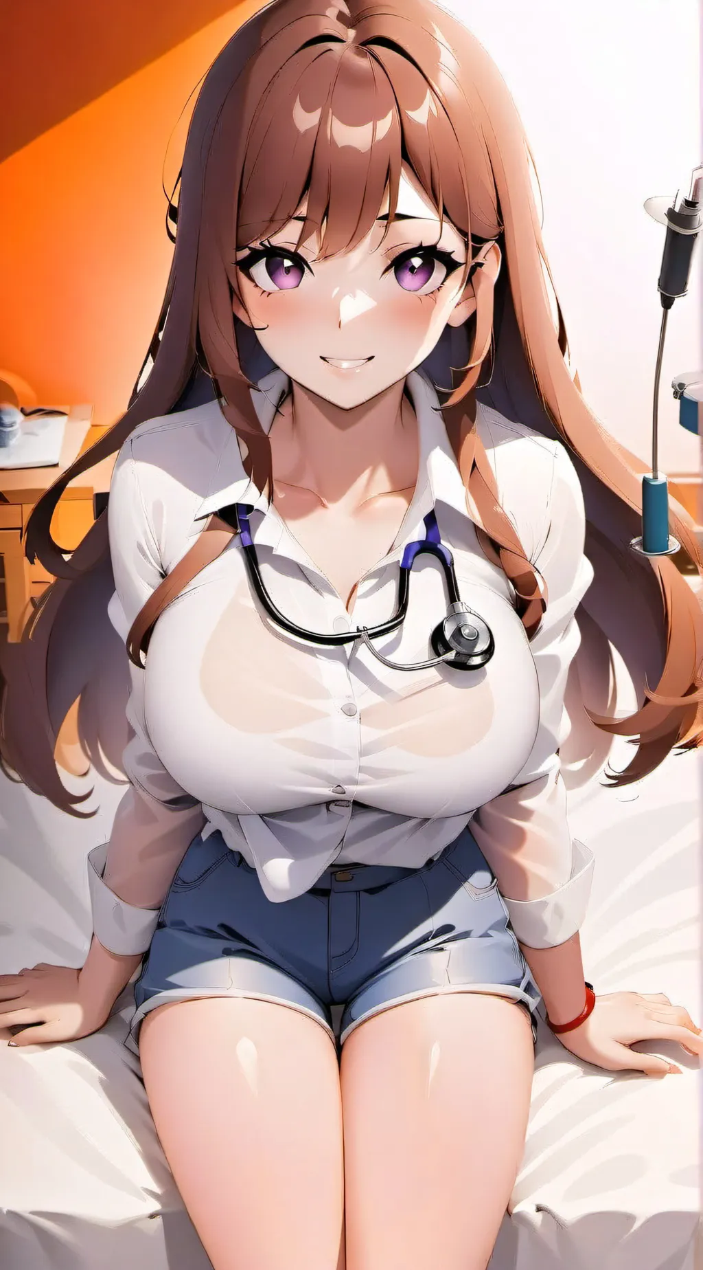 ai character: Melody  background