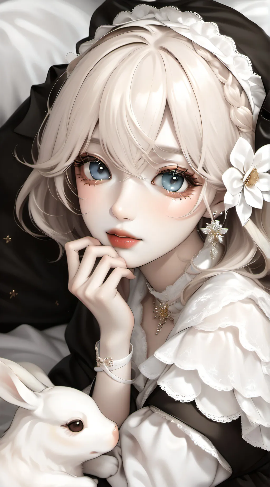 ai character: Ashley background