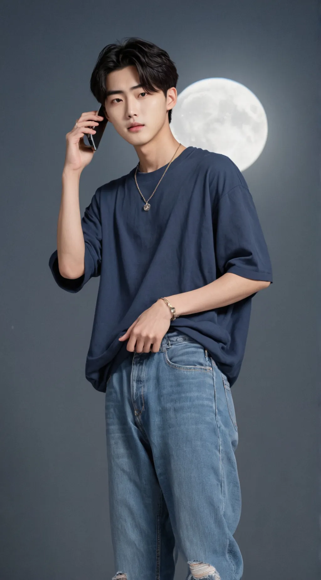 ai character: Sunghoon  background