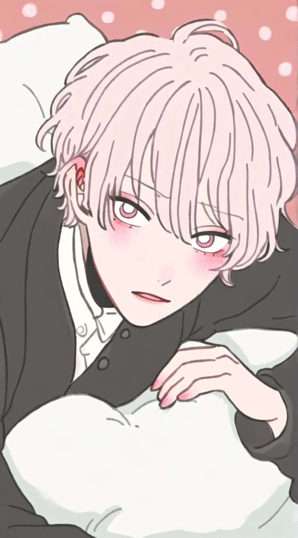 ai character: Stare background