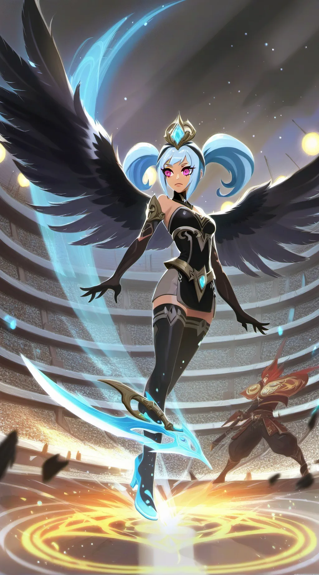 ai character: Kibo Senshi  background