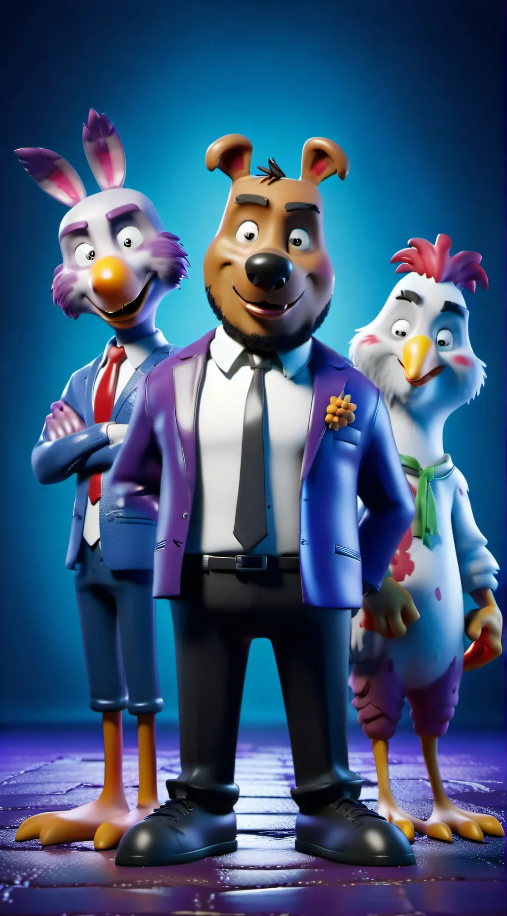 ai character: fnsf 1 background