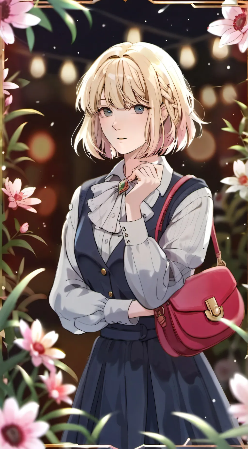 ai character: Cha Hae-in  background