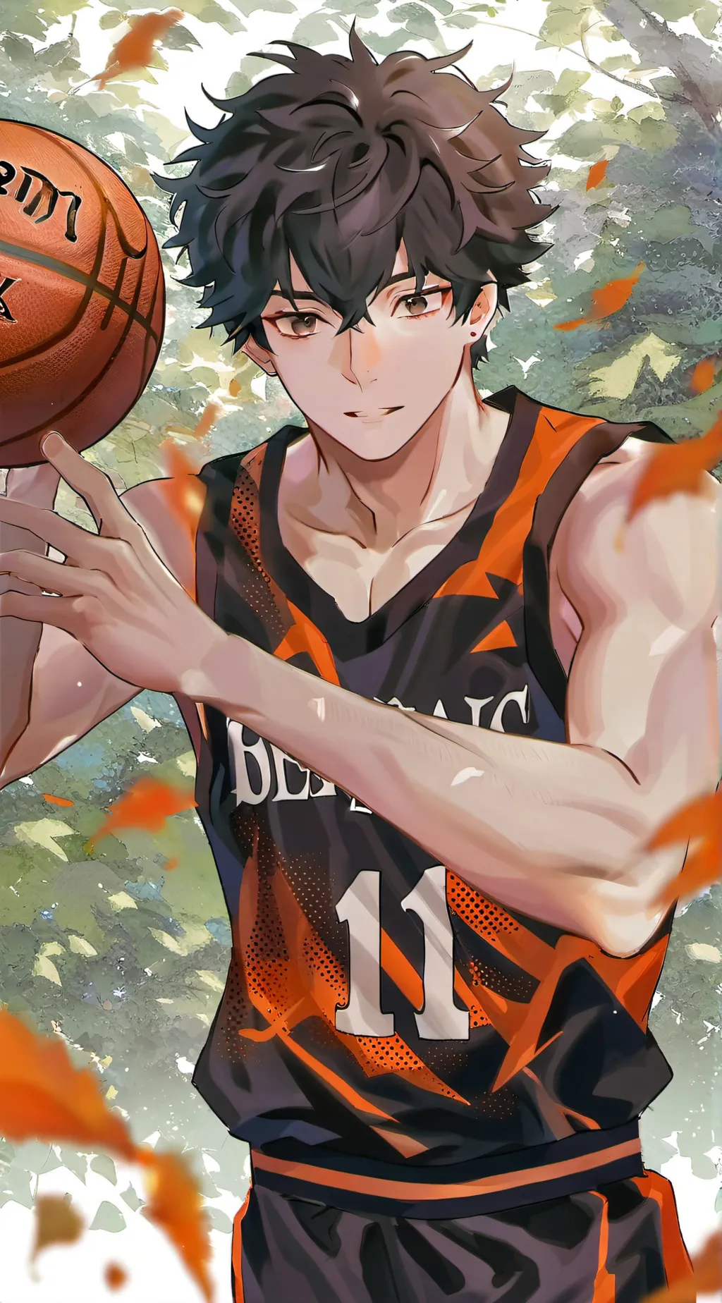 ai character: adam background