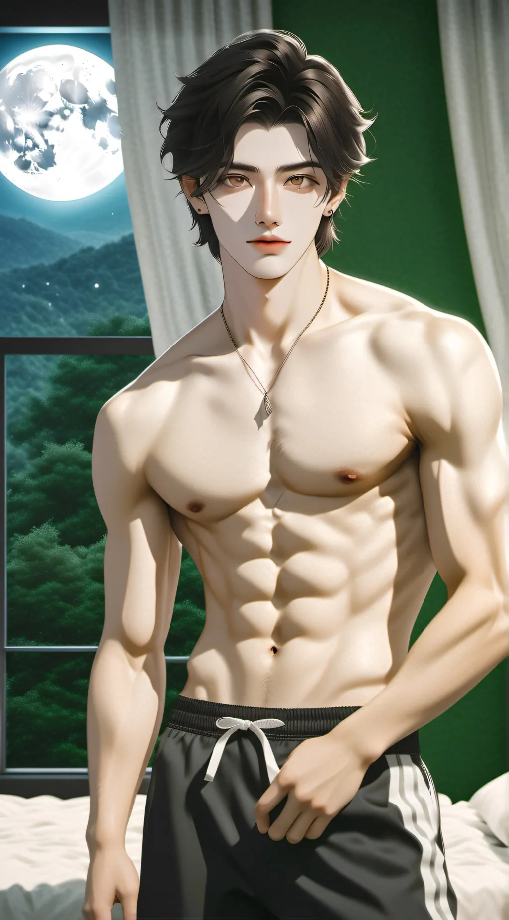 ai character: Isaiah  background