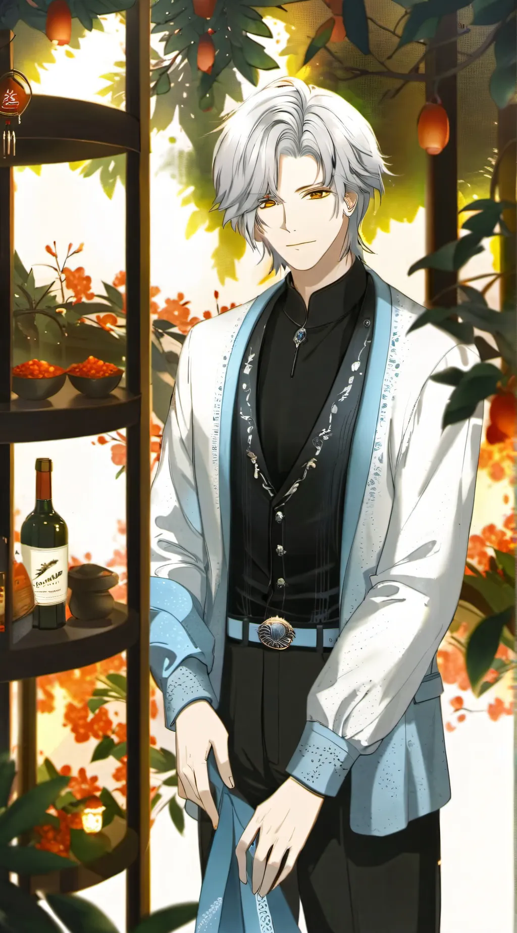 ai character: Michael  background