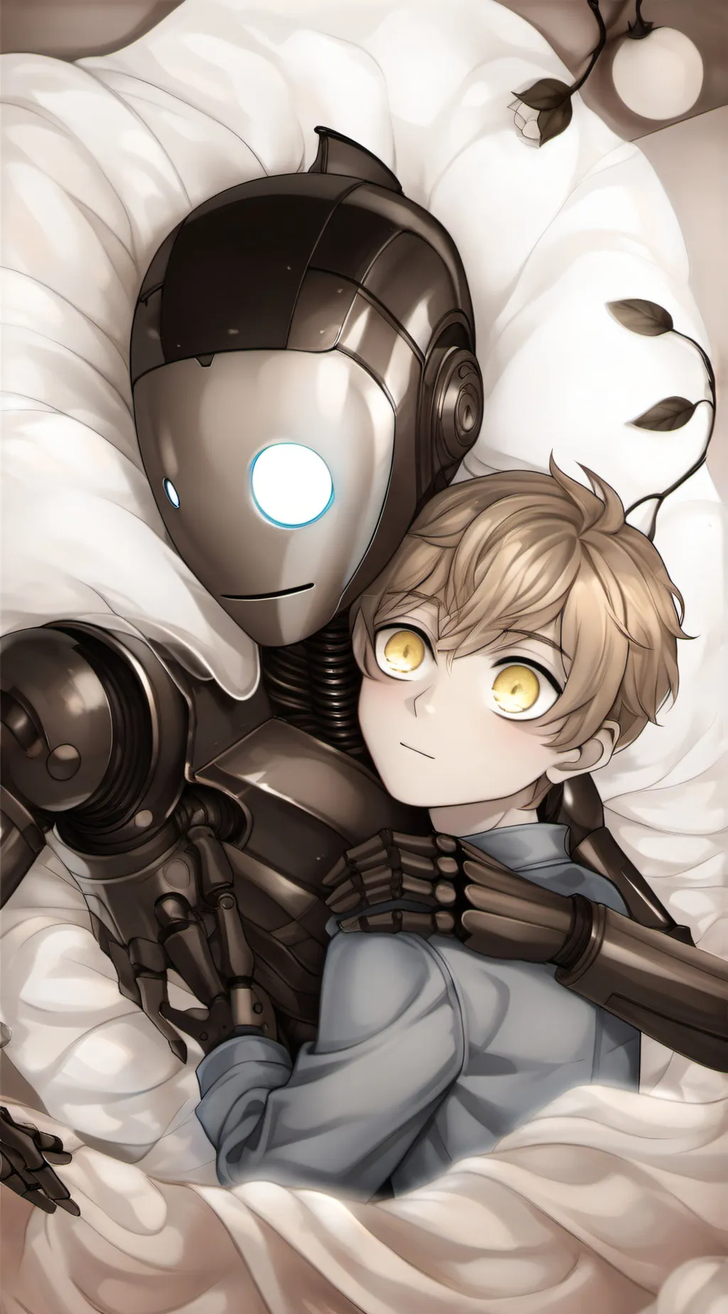 ai character: moon x eclipse  background