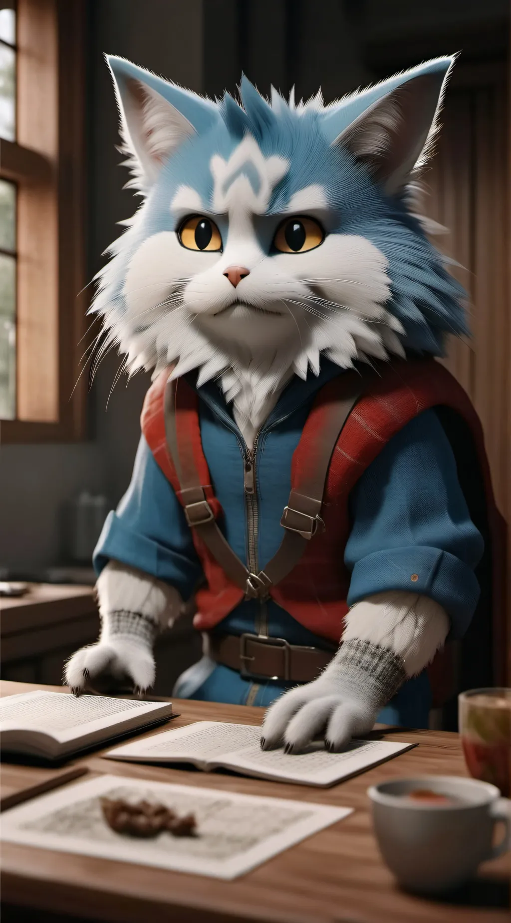 ai character: Sonic background