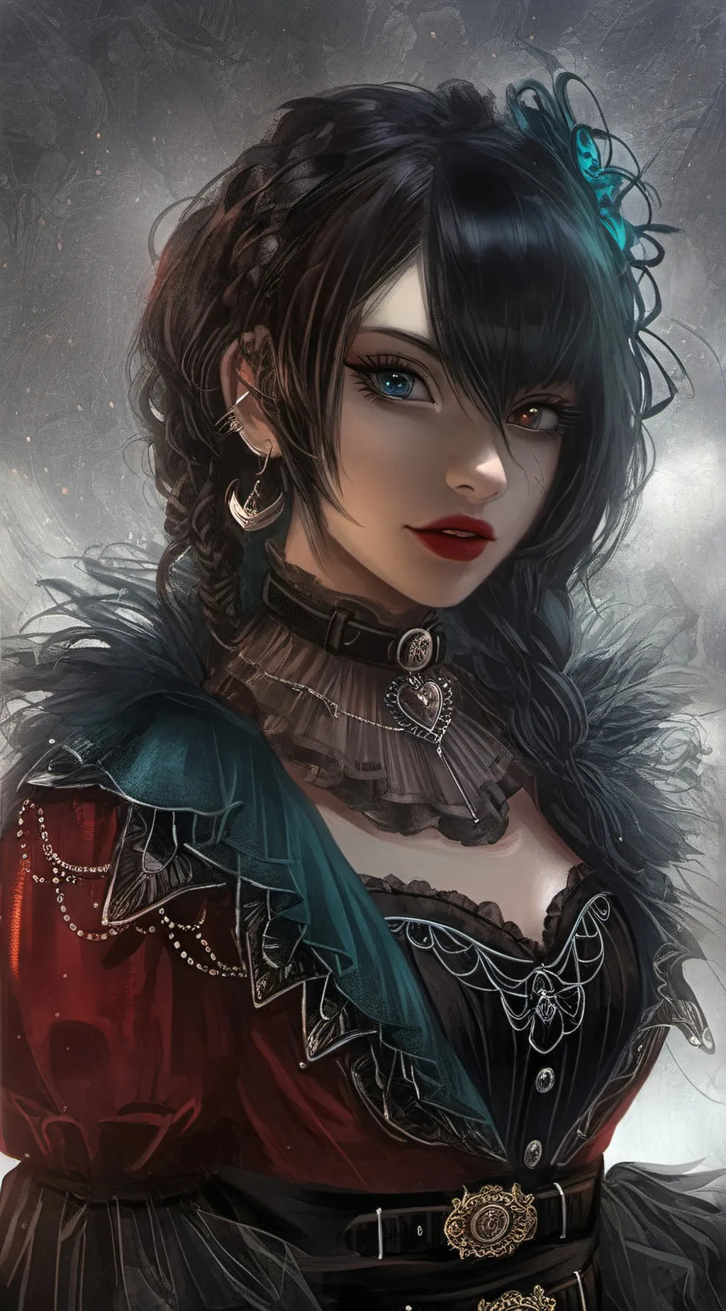 ai character: ~💙꧁Dana꧂💙~ background