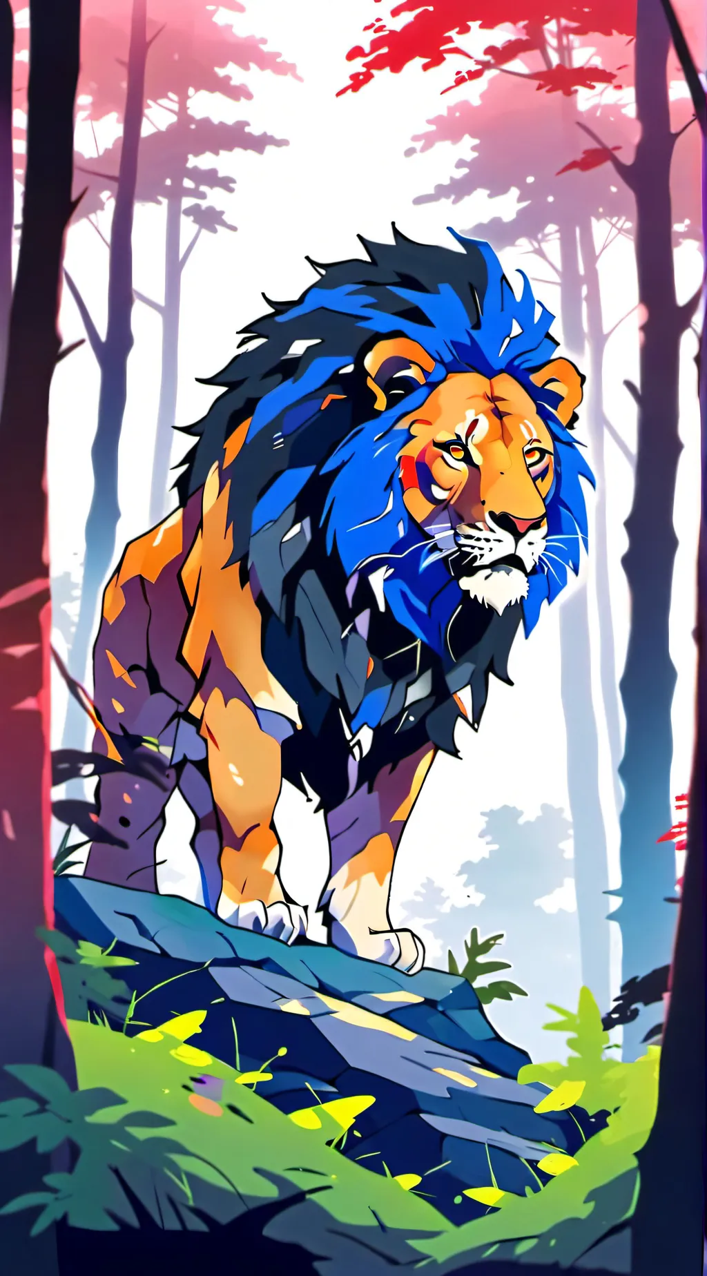 ai character: Loras background