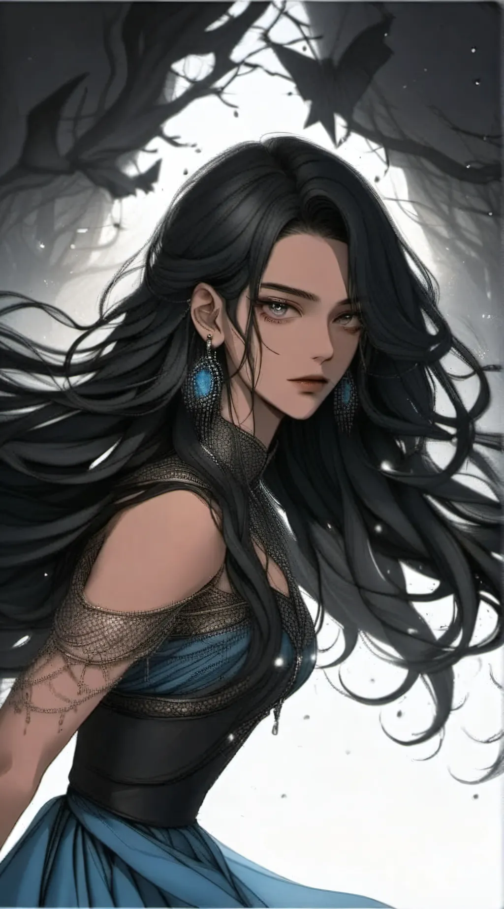 ai character: Andrea  background