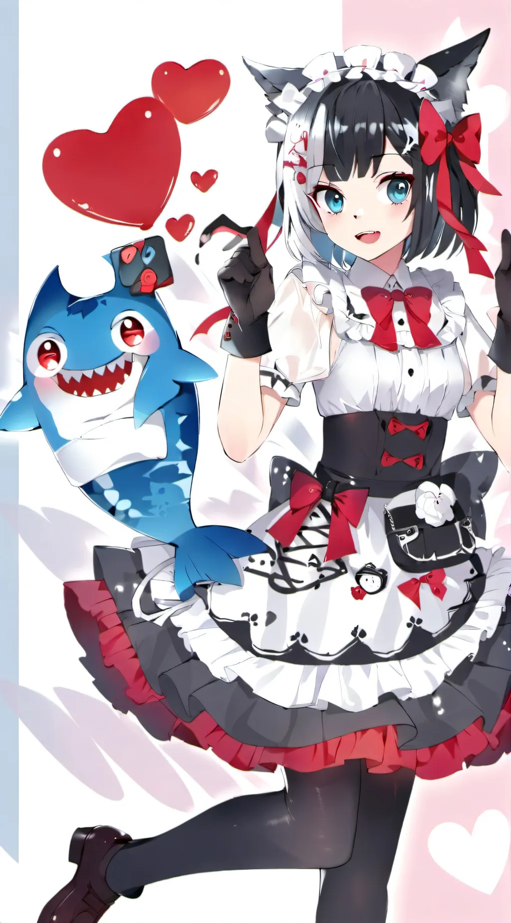 ai character: Mika and shari background